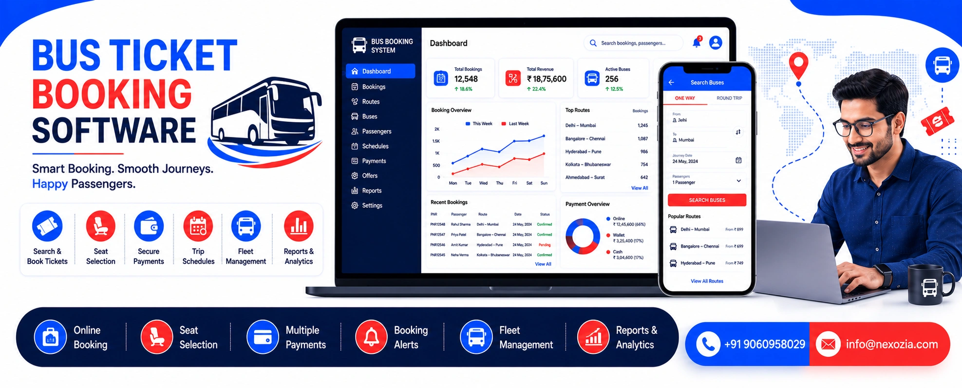 Bus Ticket Booking Software in Durg