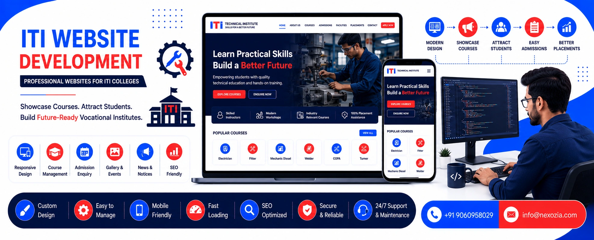 ITI Website Design in Janjgir Champa