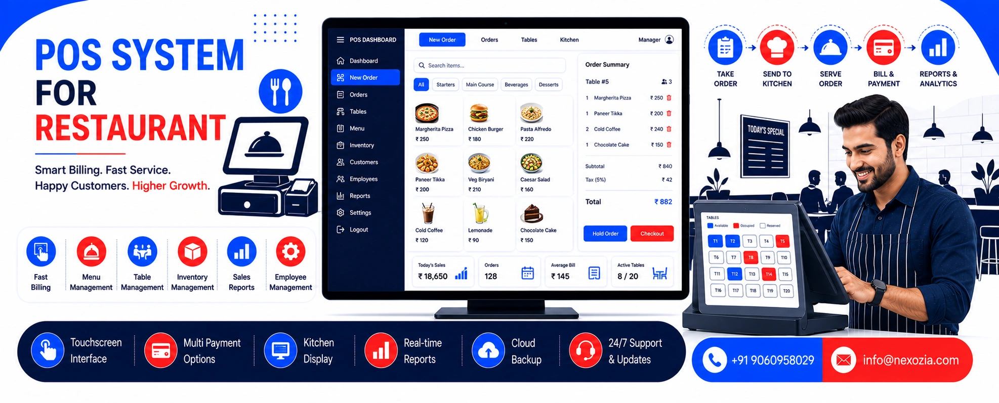 Best Restaurant POS Software Provider in Ramgarh