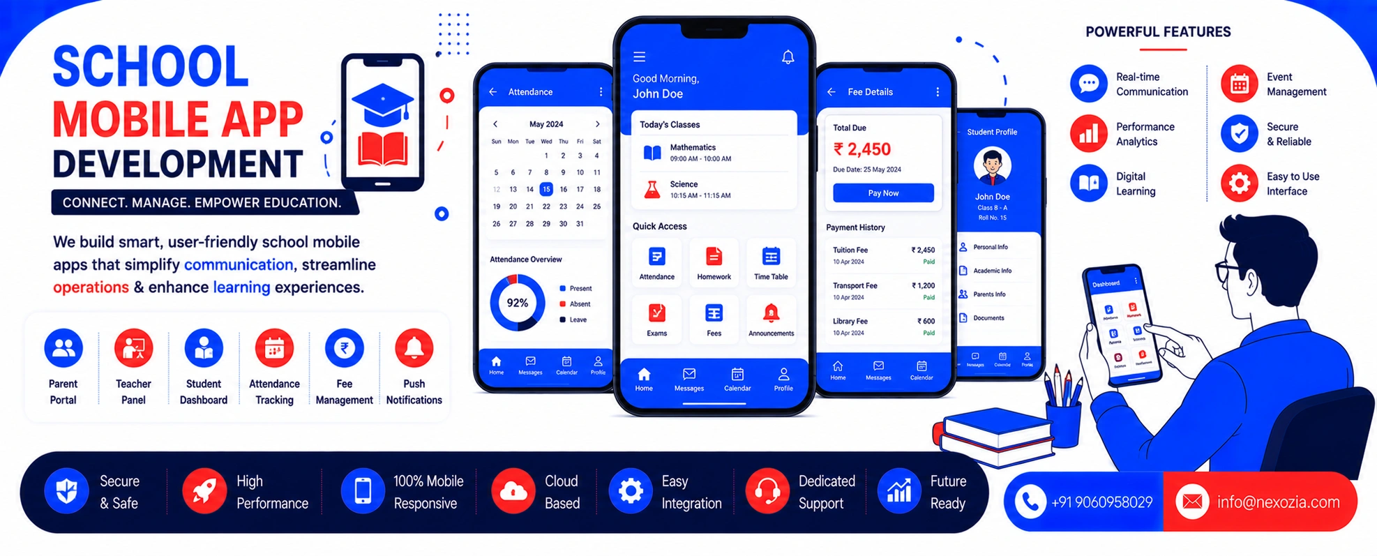School Mobile App Development in Alwar