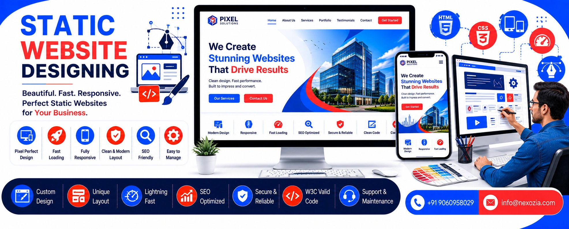 Static Website Design in Alwar