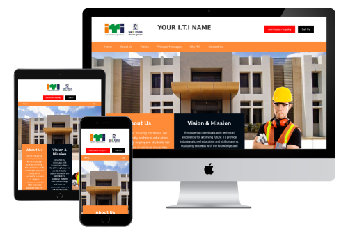 ITI College Website Development in Bhopal