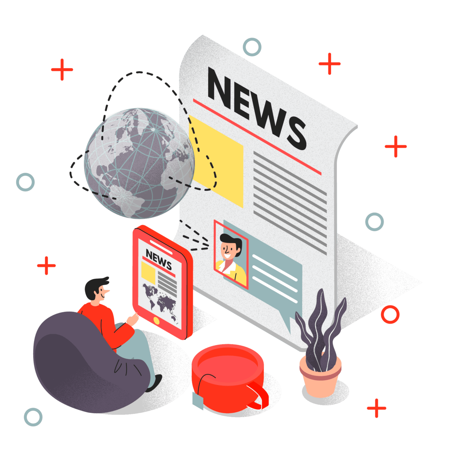Custom news portal development